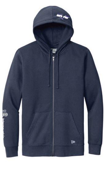 NEW ERA ADULT ZIP HOODIE SWEATSHIRT - NEA551_ICH_N_