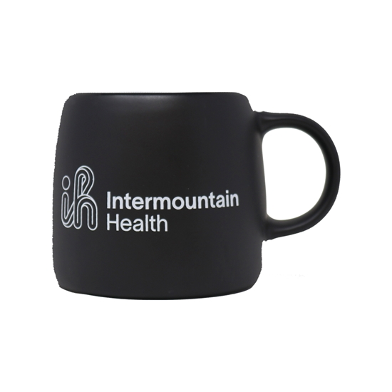 CERAMIC WIDE BOTTOM MUG - CERMUG_IH_BLK