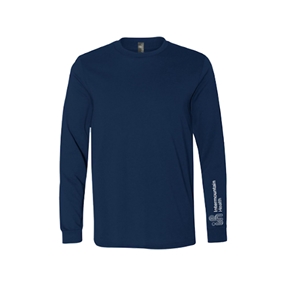 MEN'S LONG SLEEVE NAVY TEE