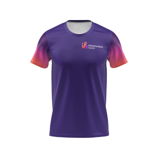 Sublimated Tee Dark Purple - IH_LCTEE_VDP_