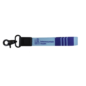 THREAD WRIST LANYARD-BLUE STRIPE