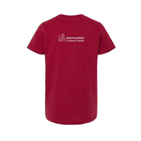 Bella Canvas Youth Tee Cardinal - ICH_3001Y_CD_