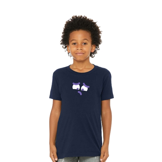 Bella Canvas Youth Tee Navy - ICH_3001Y_NV_