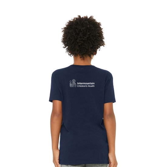Bella Canvas Youth Tee Navy - ICH_3001Y_NV_