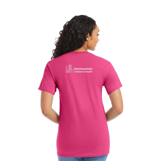 Hanes Adult Tee Wow Pink - ICH_5280_WP_