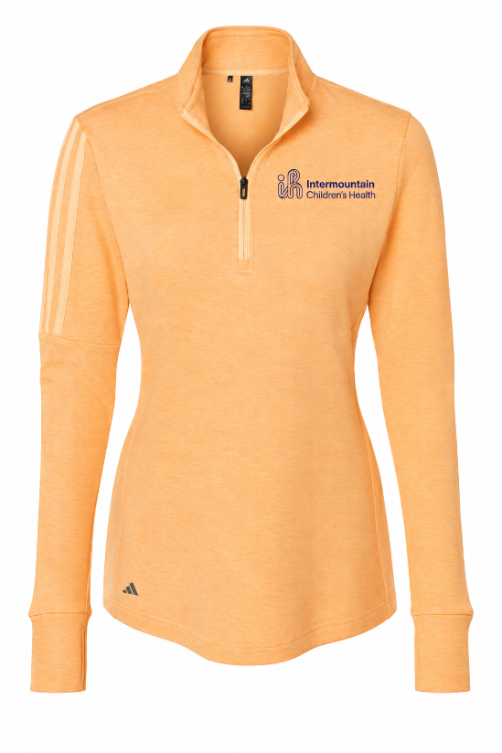 Adidas Women's 3-Stripes Quarter-Zip Pullover - ICH_A555ZIP_