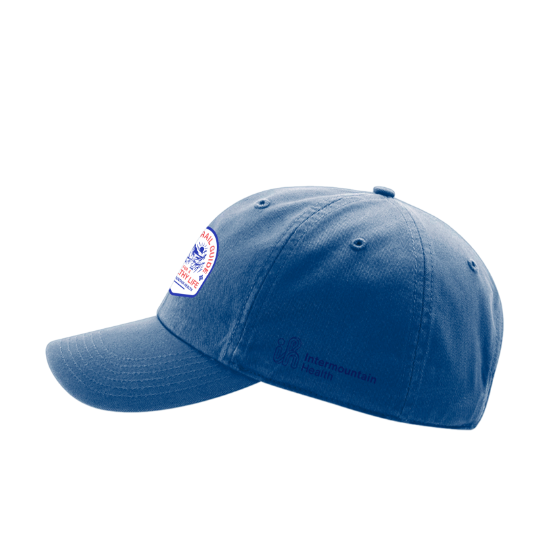 Canyons Landscape Blue Relaxed Cotton Cap - IHCAN_HAT_BLU