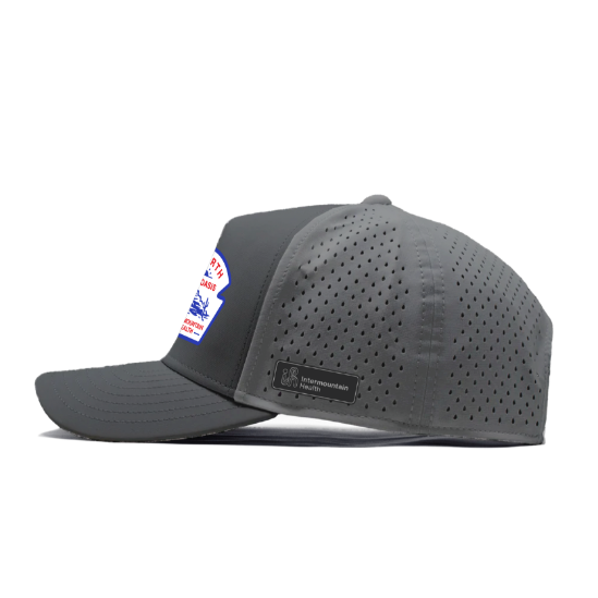 Desert Landscape Gray Perforated Hat - IHDES_PFHAT_GY