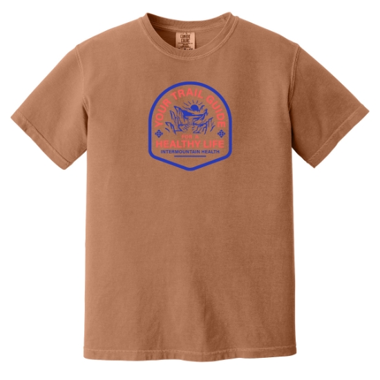 Comfort Color Canyon Landscape Tee Yam - IHP_CYTEE_YM_