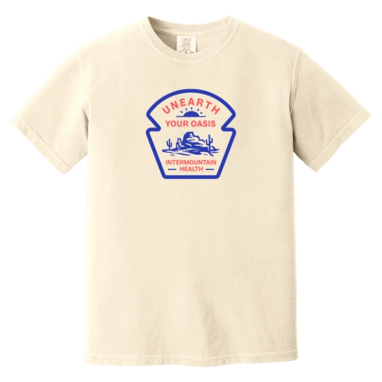 Comfort Color Desert Landscape Tee Ivory - IHP_DSTEE_IV_