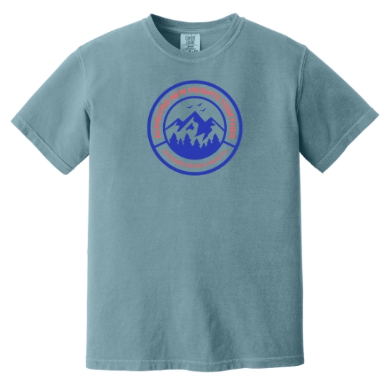 Comfort Color Peaks Landscape Tee Ice Blue - IHP_PKTEE_IB_
