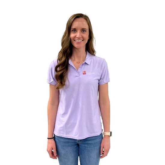 Antiqua Women's Matter Polo Lilac Heather - IH_105235_LH_