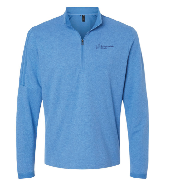 Adidas Men's 3-Stripes Quarter-Zip Pullover - IH_A554ZIP_