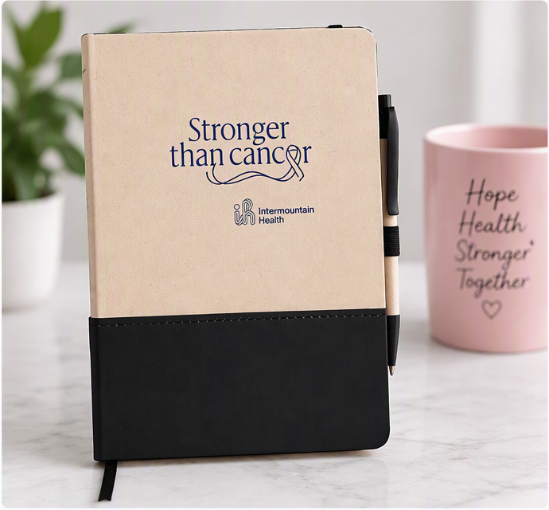 5.5" x 8.5" Sugarcane Paper Bound Notebook - IH_SM-5311_NTBK