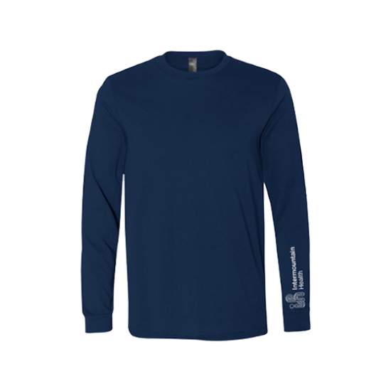 Men's Long Sleeve Navy Tee - LS_NVTEE_