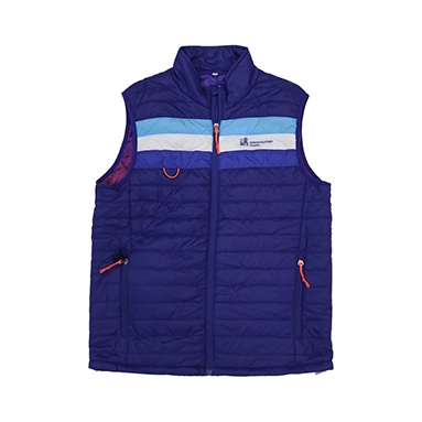 Custom Color Block Puffy Vest - VEST_BLU_IH_