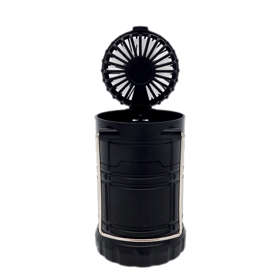 RENEW RECHARGEABLE DUL LANTERN FAN - L296LED_IH_BK