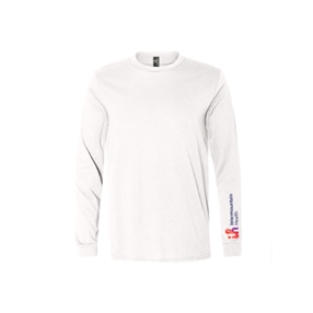 MEN'S LONG SLEEVE WHITE TEE