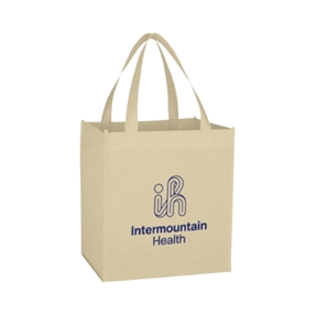 NON WOVEN TOTE BAG-NATURAL - PK/10