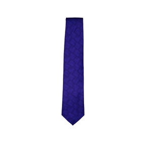 SILK TIE-COBALT